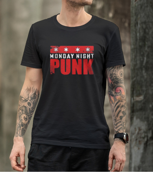 Monday Night Punk CM Punk WWE Wrestling T-Shirt