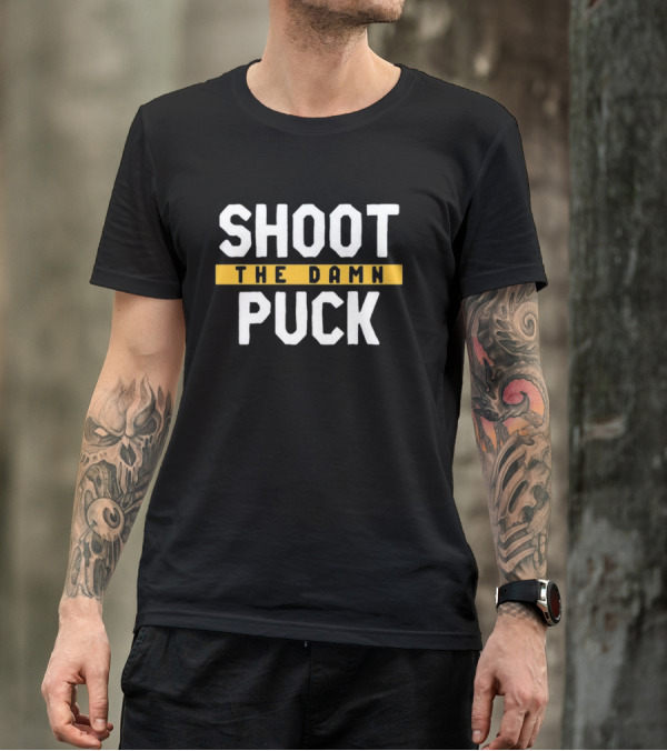 Pittsburgh Shoot The Damn Puck T-Shirt