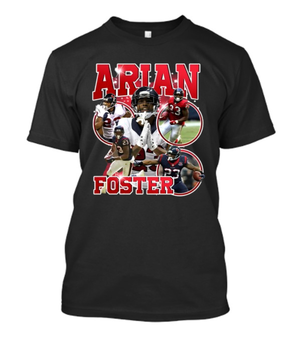 Vintagehouston Arian Foster Football Highlights Sports Star T-Shirt