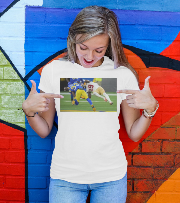 Nick Scott Tackling Deebo Samuel NFL Matchup T-Shirt