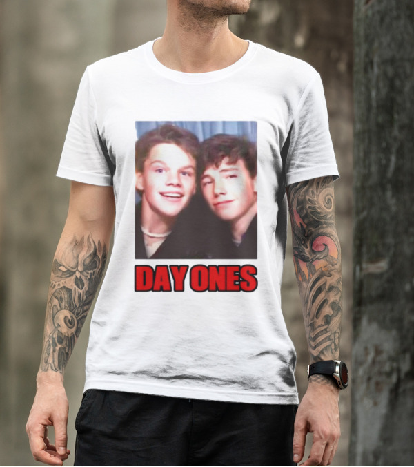 Matt Damon Ben Affleck Day Ones Friends Forever T-Shirt