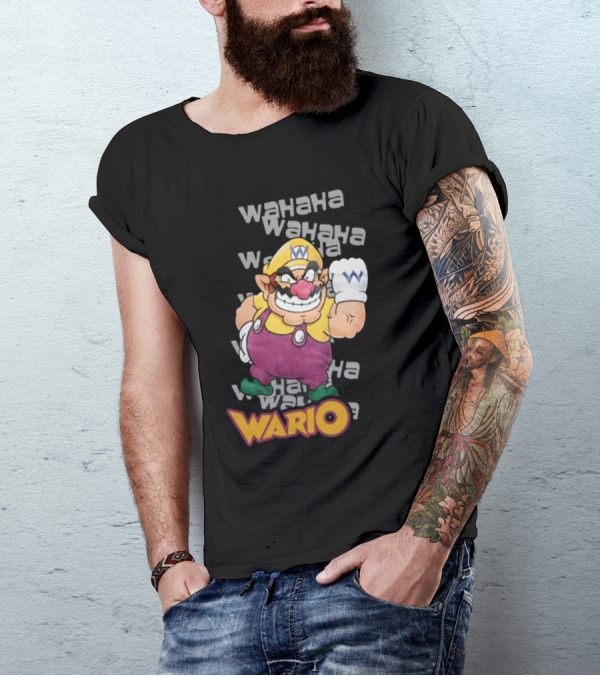 Wahaha Wario Big Beef Wario T-Shirt