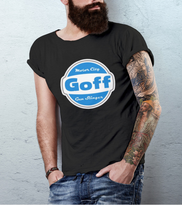 Goff Motor City Gun Slinger T-Shirt