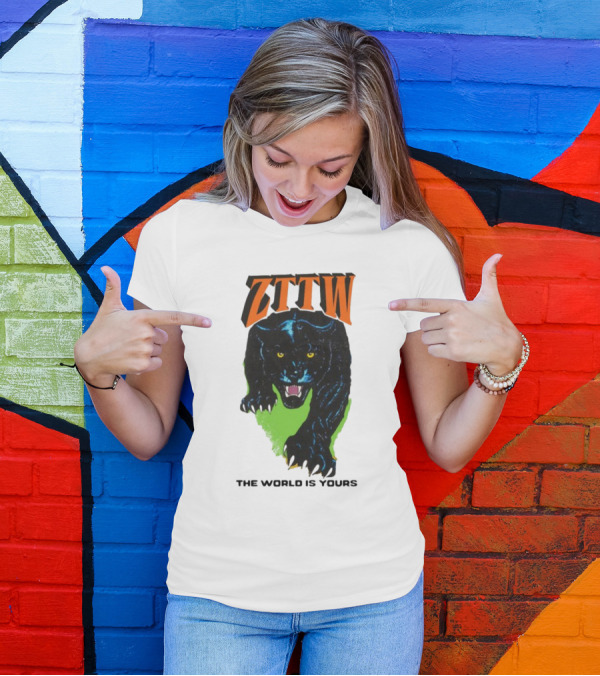ZTTW The World Is Yours Black Panther T-Shirt