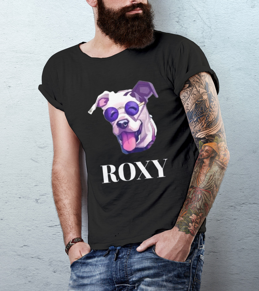Too Cool Roxy Jbtv Purple Sunglasses Dog T-Shirt