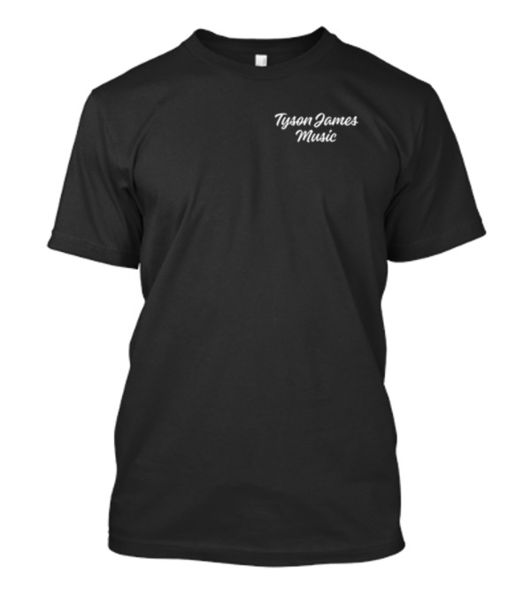 Tyson James Music God's Got My Back White Script T-Shirt
