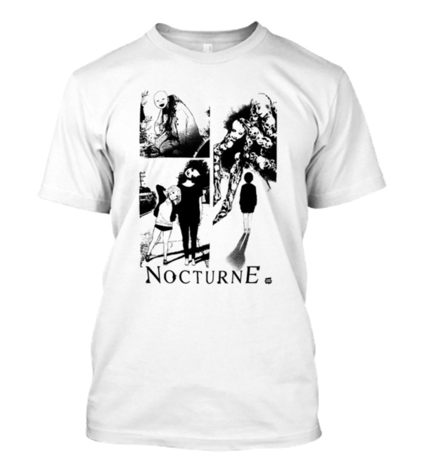 Nocturne Fyyaa123 Mysterious Panels Horror Figures T-Shirt