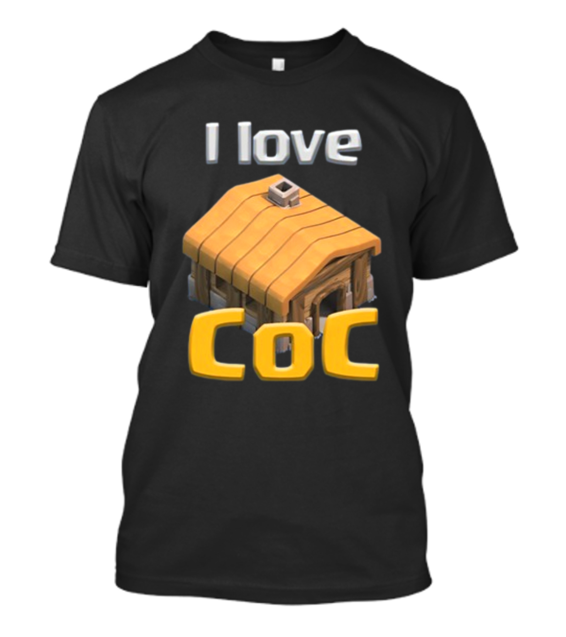 I Love Clash Of Clans Coc T-Shirt