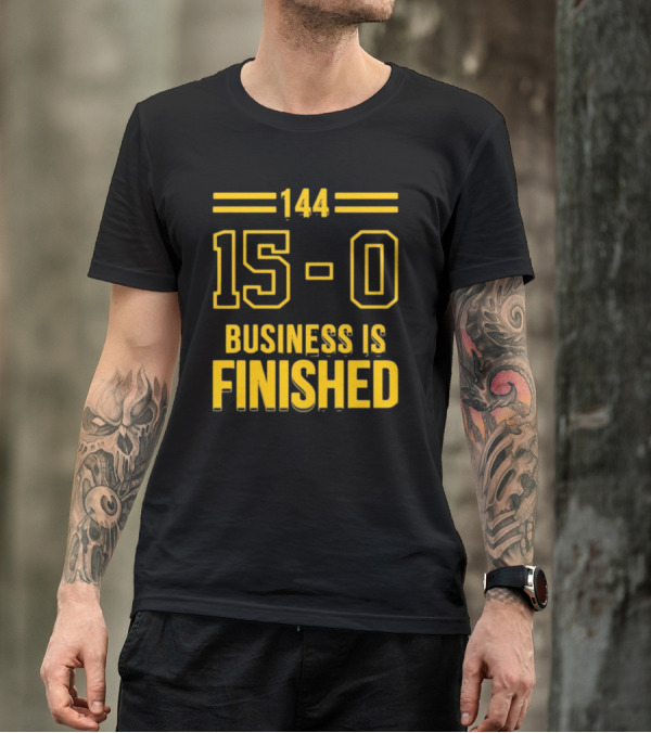 144 15-0 Business Is Finished Triblend T-Shirt