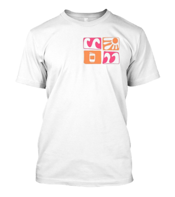 Waves And Rays Sun Surf Club Fat Boy T-Shirt