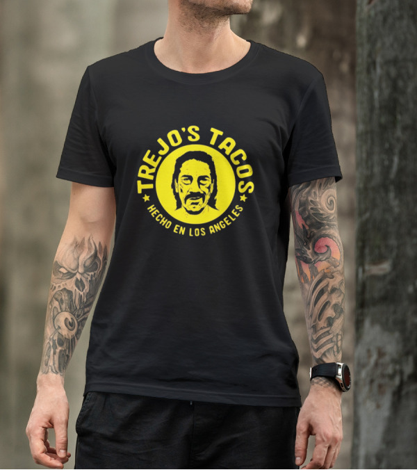 Trejo's Tacos Hecho En Los Angeles Yellow T-Shirt