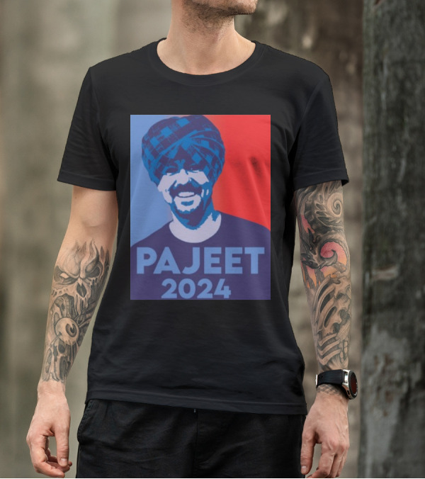 Pajeet 2024 Blue Red Hope T-Shirt