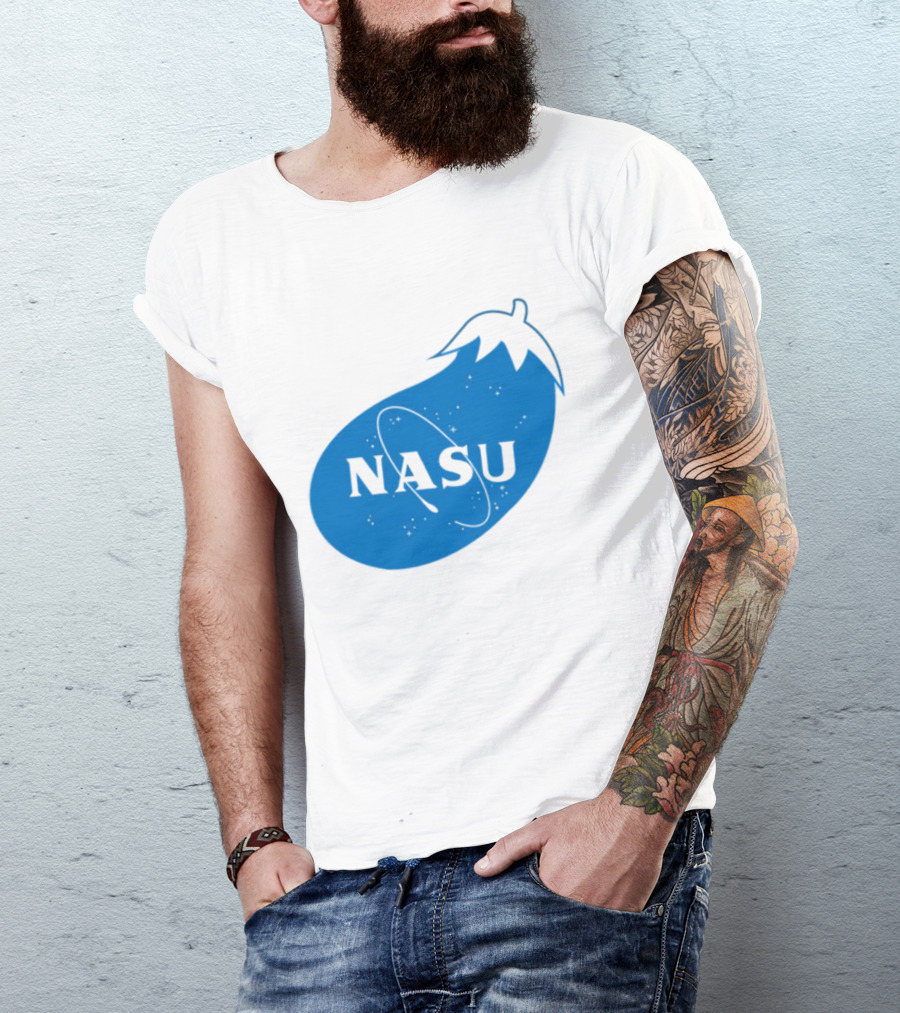 NASA Eggplant Nasu Space T-Shirt
