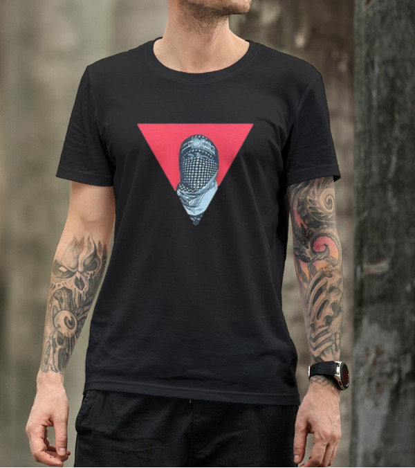 Sprinter99800 Symbol Of Pride And Resistance Red Triangle Masked Figure T-Shirt