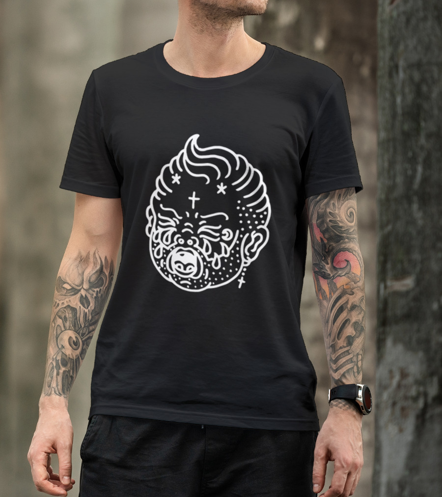 Wade Macneil Crybaby Monochrome T-Shirt