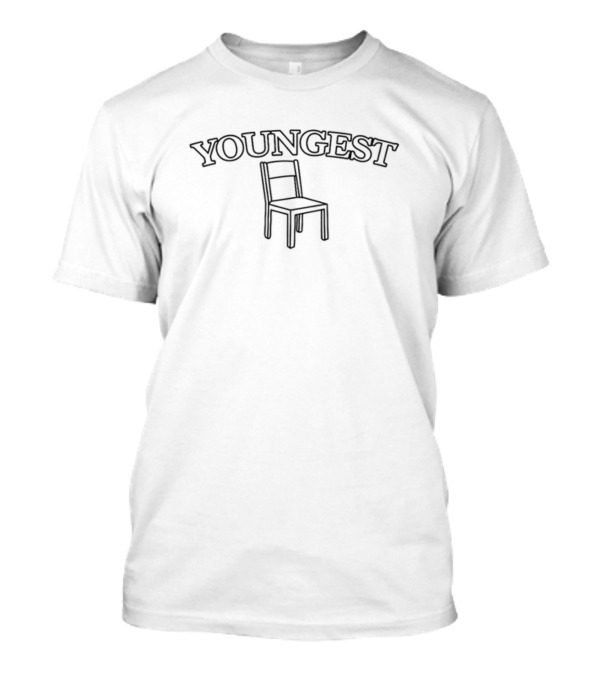 Youngest Chair Icon Simple T-Shirt