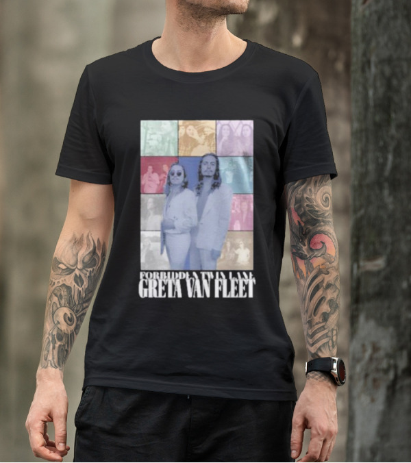 Forbidden Twin Lane Greta Van Fleet Sam And Jake Kiszka T-Shirt