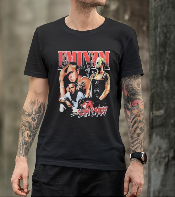 Eminem Slim Shady Show Eminem舒适 T-Shirt
