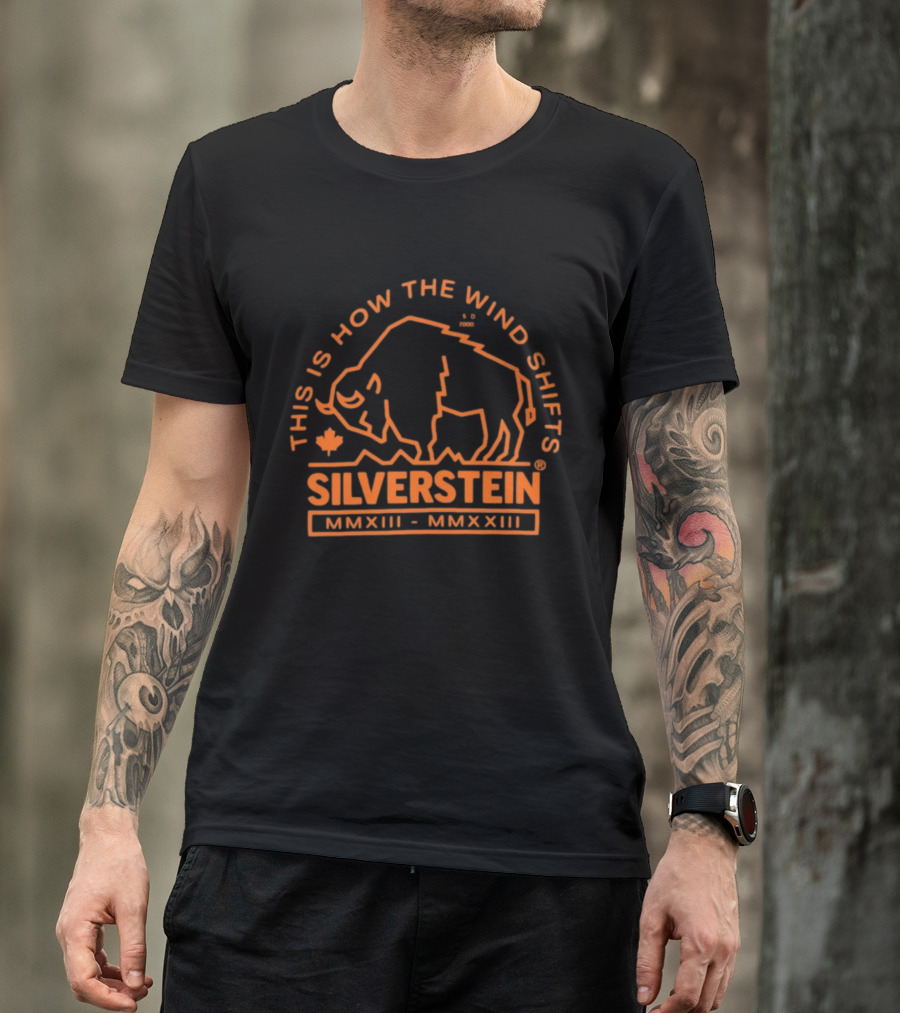 THIS IS HOW THE WIND SHIFTS SILVERSTEIN MMXIII - MMXXIII BUFFALO T-Shirt