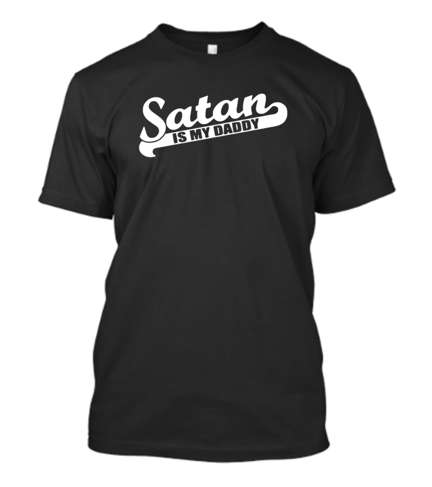 Satan Is My Daddy 70s Retro T-Shirt