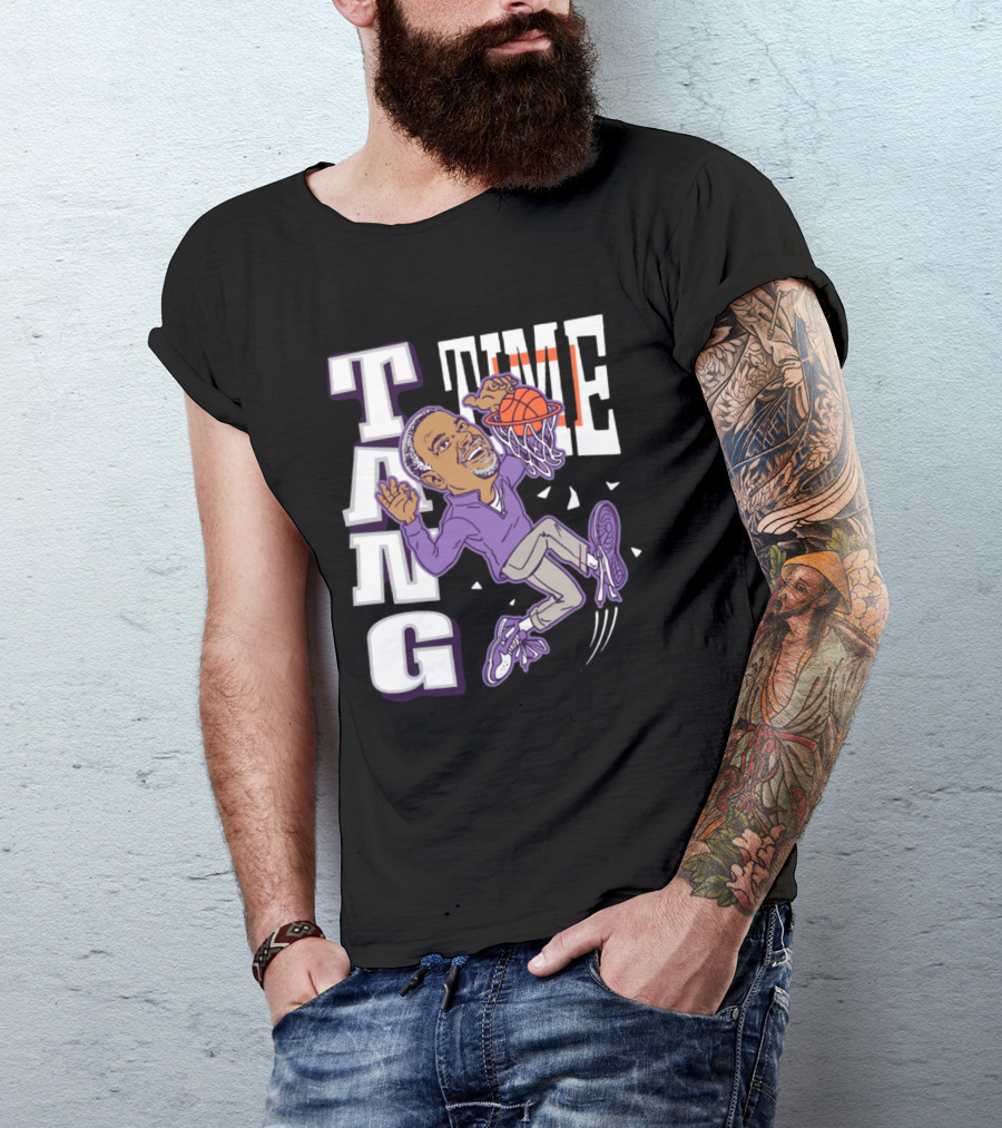 Charliehustle Tang Time Coach Jerome Basketball Slam Dunk T-Shirt
