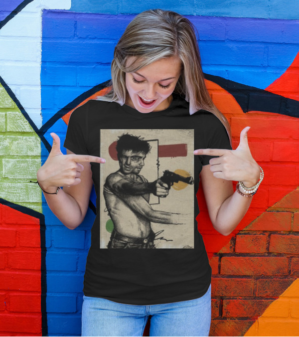 Kightek Taxi Driver Gunman T-Shirt
