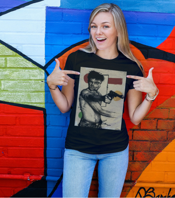 Kightek Taxi Driver Gunman T-Shirt