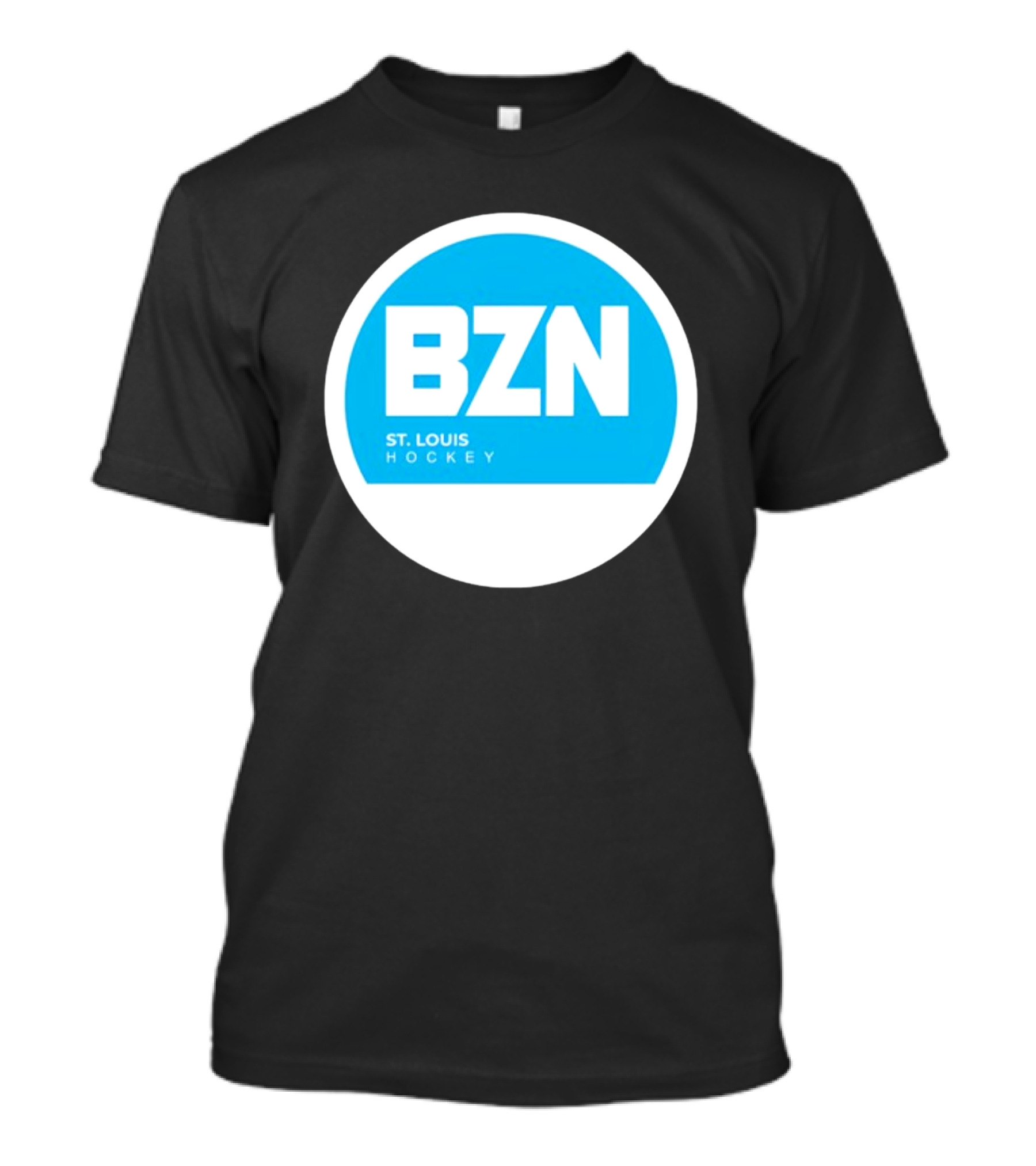 Bluesbuzzstore BZN St Louis Hockey Circular T-Shirt
