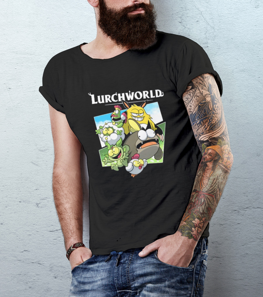 Lurchworld Grnk.Shop Characters Adventure T-Shirt