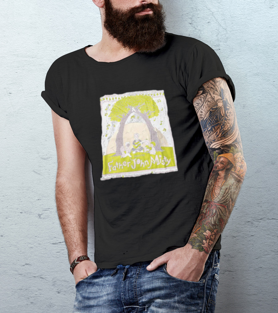 Father John Misty In Concert Under The Trees For Big Sur Park School Benefit T-Shirt