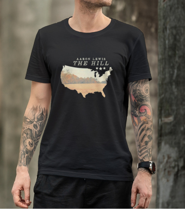 Aaron Lewis The Hill USA Landscape Stars T-Shirt