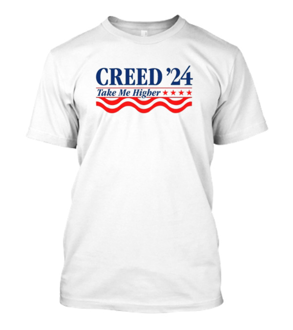 CREED '24 Take Me Higher Patriotic T-Shirt