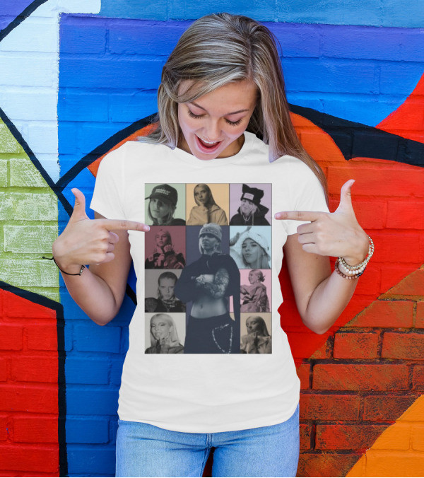 Jessy Ren The Eras Tour Iconic Style Grid T-Shirt