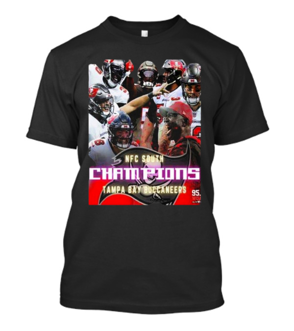 NFC South Champions Tampa Bay Buccaneers 2023-2024 T-Shirt