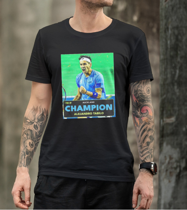 Auckland Champion Alejandro Tabilo T-Shirt