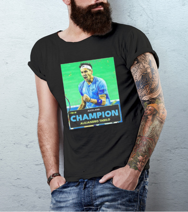 Auckland Champion Alejandro Tabilo T-Shirt