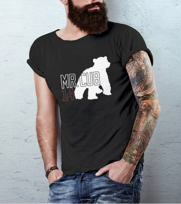 Mr. Cub 14 Silhouette Bear T-Shirt