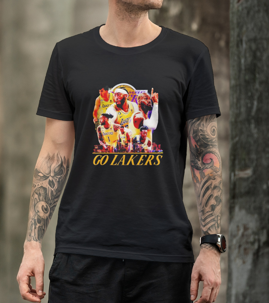 Los Angeles Lakers Players Go Lakers NBA Champions T-Shirt