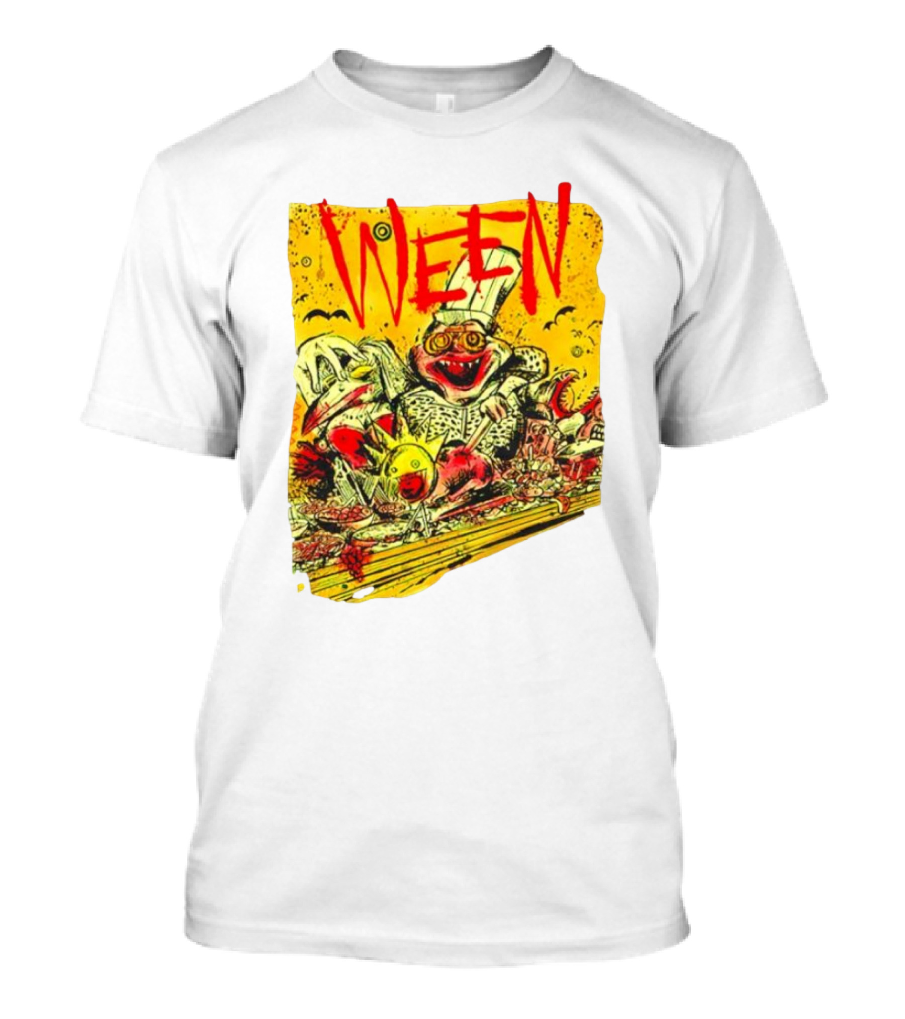 Ween Band Tour Las Vegas Concert T-Shirt