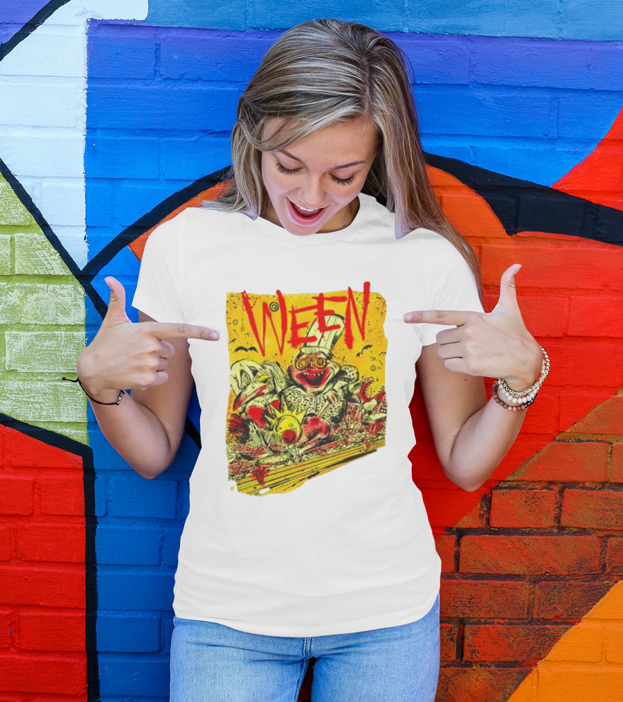 Ween Band Tour Las Vegas Concert T-Shirt
