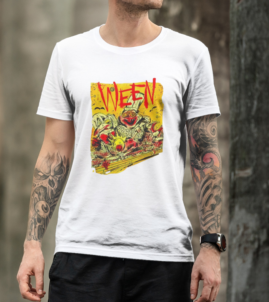 Ween Band Tour Las Vegas Concert T-Shirt