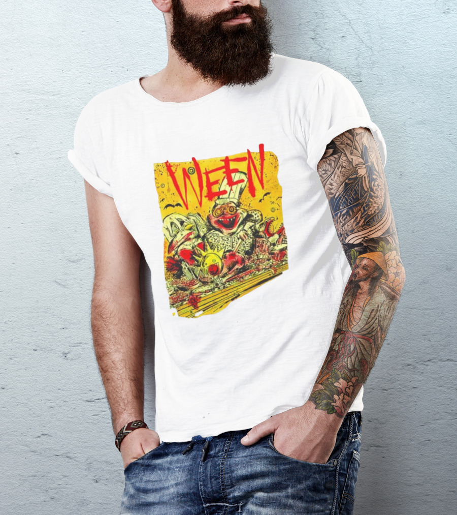 Ween Band Tour Las Vegas Concert T-Shirt