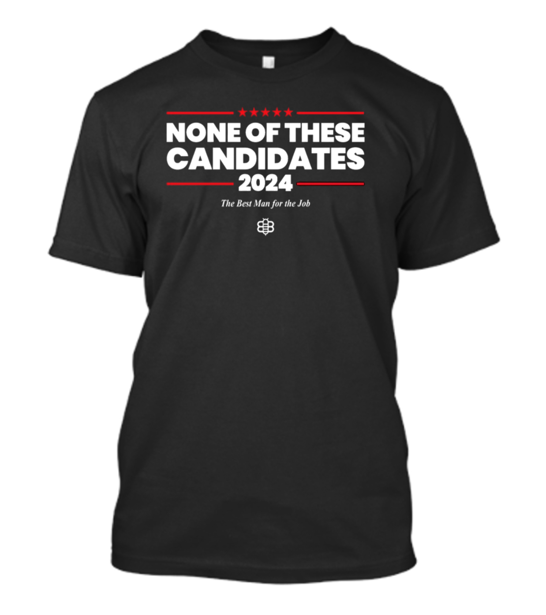 NONE OF THESE CANDIDATES 2024 THE BEST MAN FOR THE JOB T-Shirt