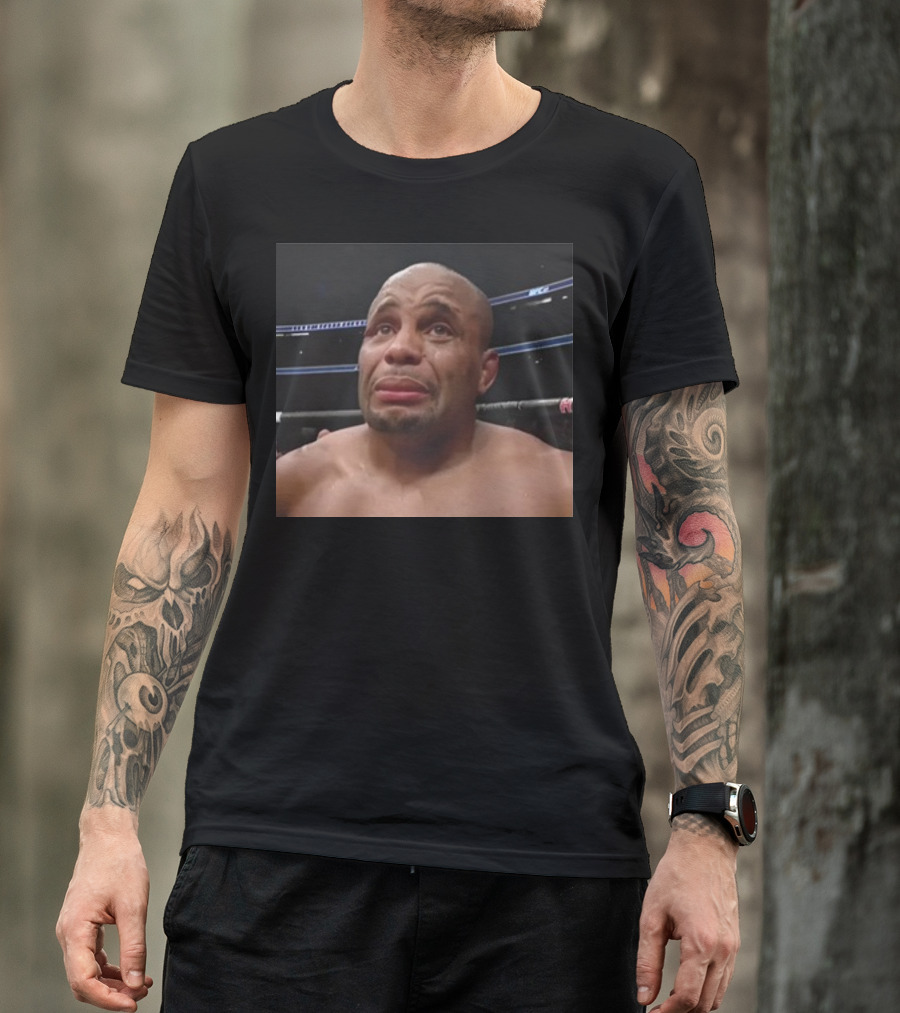 Crying DC Jon Jones Meme Reaction UFC Fight Face T-Shirt
