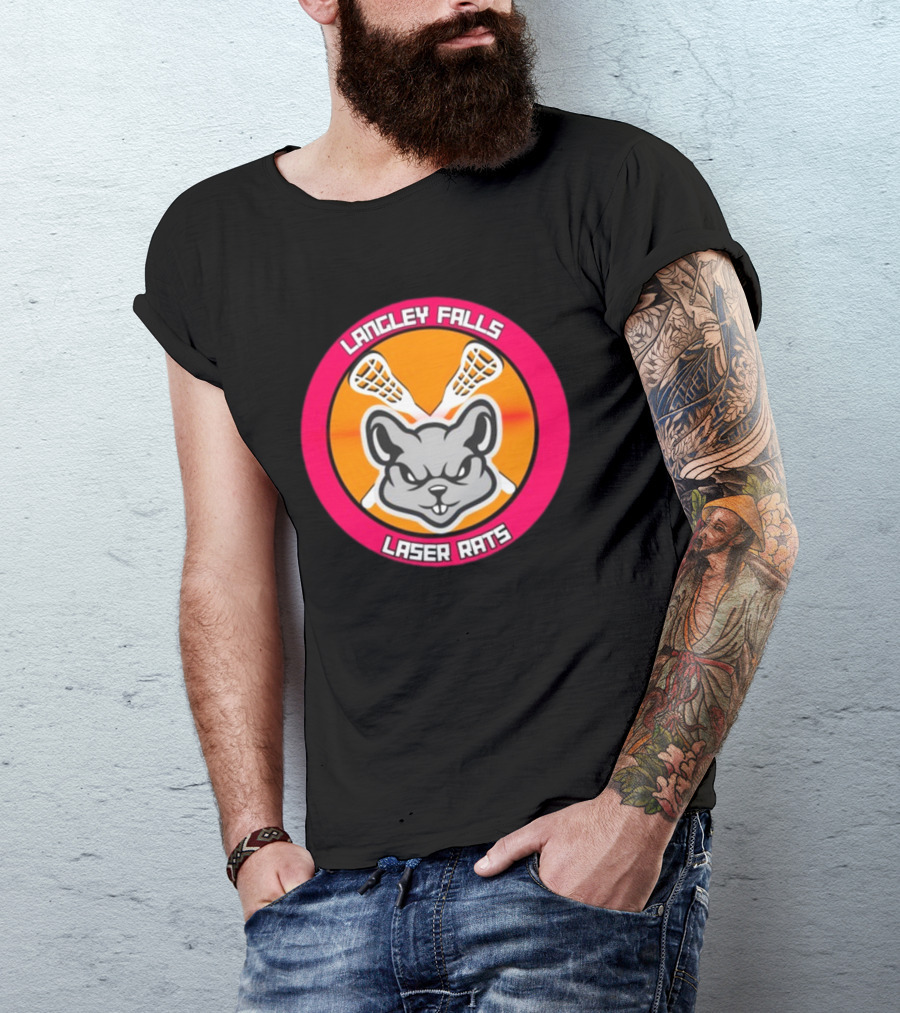 Langley Falls Laser Rats Lacrosse Team T-Shirt