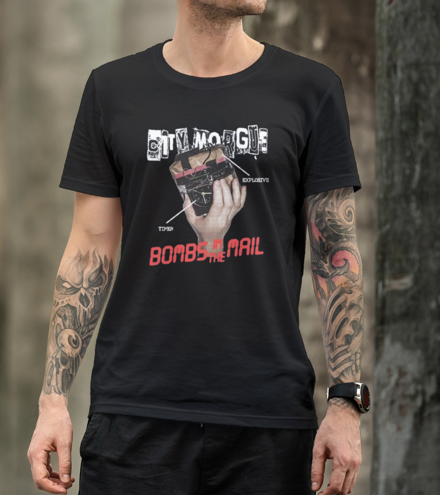 City Morgue Explosive Timer Bombs In The Mail T-Shirt