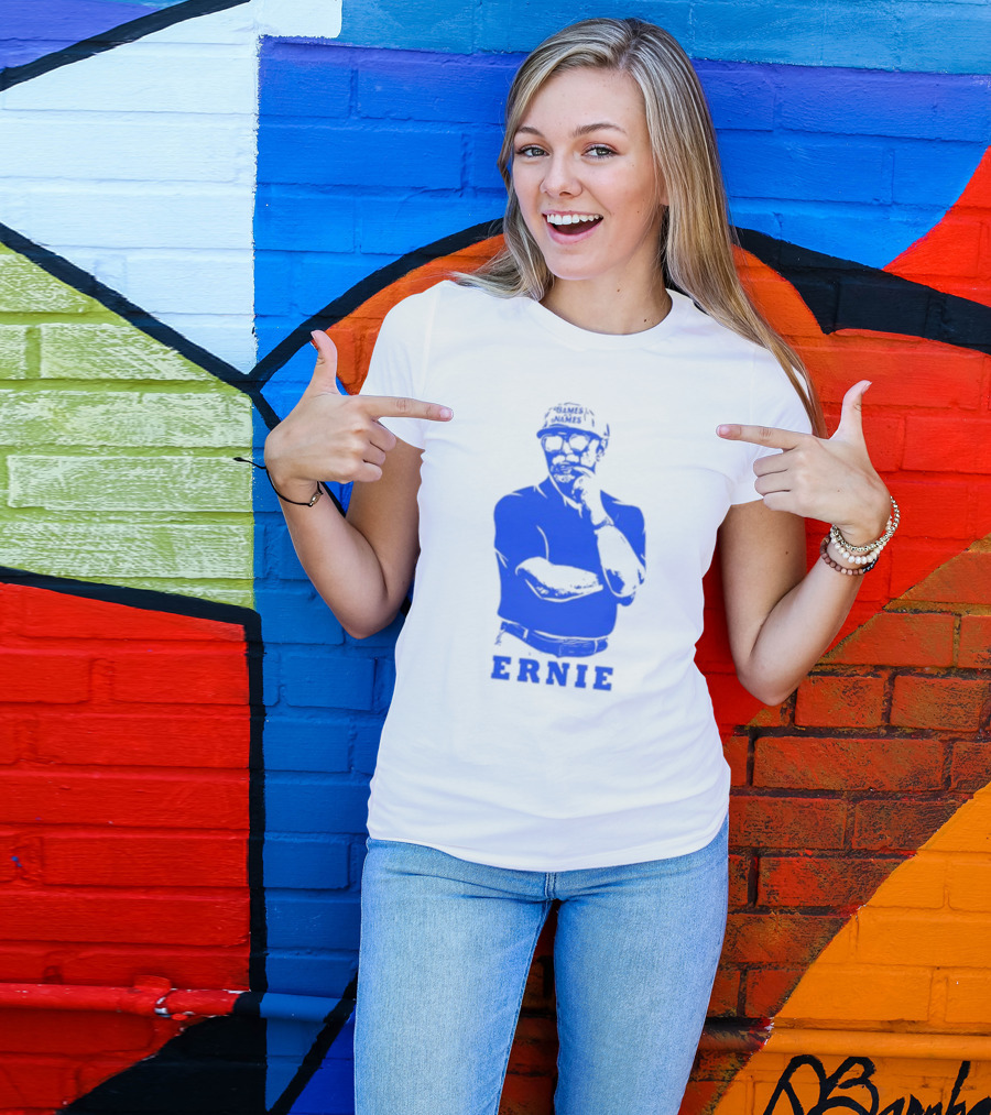 Games With Names Ernie Adams Iconic Blue T-Shirt