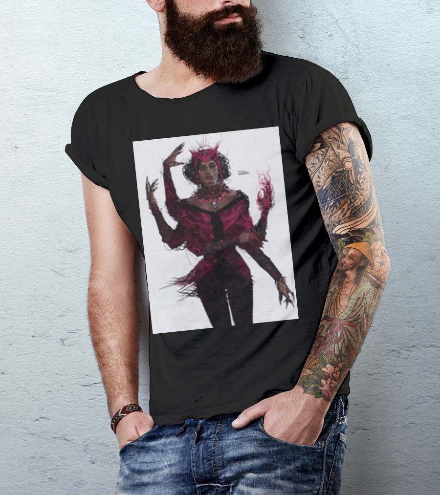 Scarlet Witch Enigmatic Garment Dyed Power T-Shirt