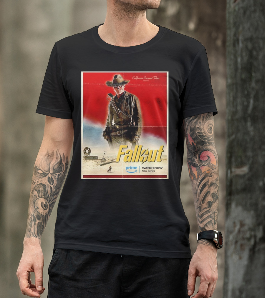 California Crescent Films Fallout Western Prime Watch Now New Series T-Shirt