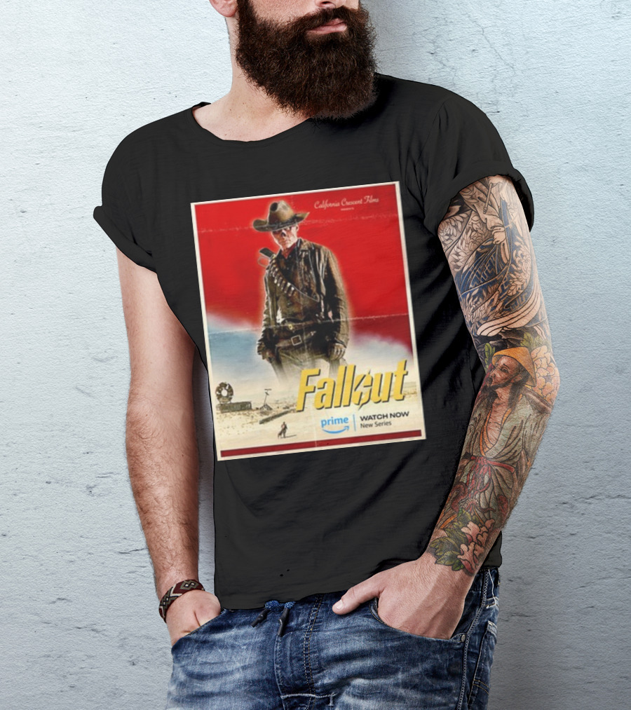 California Crescent Films Fallout Western Prime Watch Now New Series T-Shirt